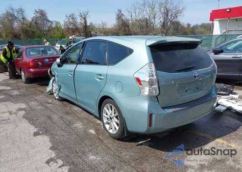 2014 Toyota Prius V Two from USA, damaged, VIN JTDZN3EU2E3296179